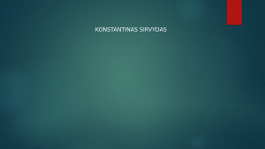 KONSTANTINAS SIRVYDAS. Paveikslėlis 1