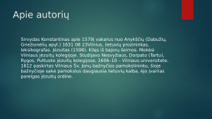 KONSTANTINAS SIRVYDAS. Paveikslėlis 2