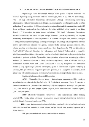 INOVATYVIOS ITIL-V4 METODOLOGIJOS TAIKYMAS ŠVIETIMO ĮSTAIGOS IKT PASLAUGŲ ADMINISTRAVIME. Paveikslėlis 10