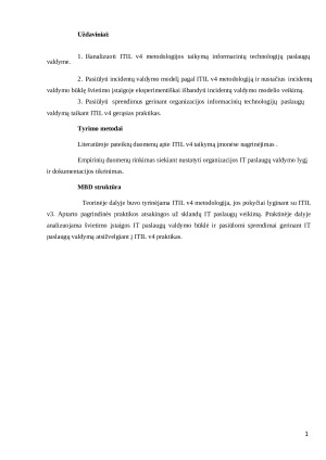 INOVATYVIOS ITIL-V4 METODOLOGIJOS TAIKYMAS ŠVIETIMO ĮSTAIGOS IKT PASLAUGŲ ADMINISTRAVIME. Paveikslėlis 9