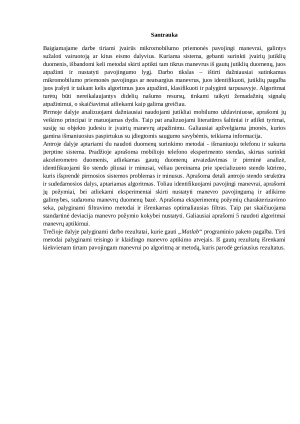 Mikromobilumo priemonių pavojingų manevrų identifikavimo metodų tyrimas. Paveikslėlis 2