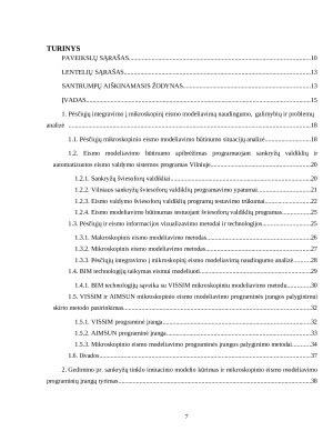 PĖSČIŲJŲ SRAUTŲ INFORMACIJOS IR PRIORITETO VIZUALIZAVIMAS TAIKANT MODELIAVIMO ĮRANKIUS. Paveikslėlis 2