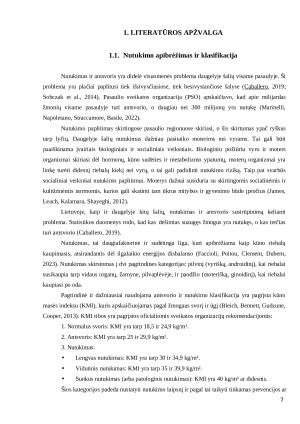 AEROBINIŲ PRATIMŲ POVEIKIS, MOTERŲ, TURINČIŲ ANTSVORĮ IR NUTUKIMĄ, KŪNO KOMPOZICIJAI, AEROBINIAM PAJĖGUMUI, NUOTAIKAI IR KONGNITYVIĄJAI FUNKCIJAI. Paveikslėlis 7