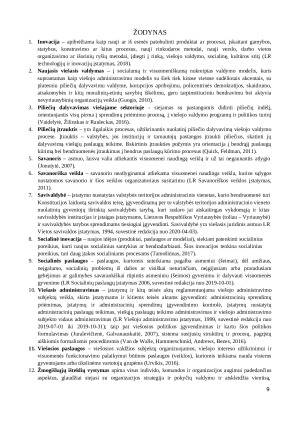 SAVANORIŲ ĮTRAUKIMO Į SOCIALINIŲ PASLAUGŲ TEIKIMĄ VALDYMAS SAVIVALDYBĖJE. Paveikslėlis 8