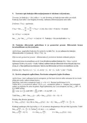 Kurso Matematika 1 egzamino klausimai. Paveikslėlis 7