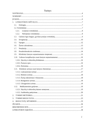 Šunų žarnyno nepraeinamumo etiologija ir pasireiškimas. Paveikslėlis 2