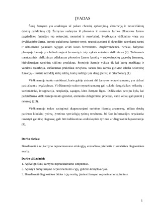 Šunų žarnyno nepraeinamumo etiologija ir pasireiškimas. Paveikslėlis 5