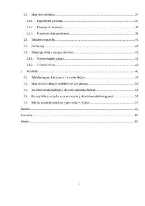 TRANSFORMATORINIŲ TRIUKŠMO LYGIO VERTINIMAS. Paveikslėlis 3