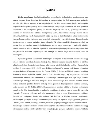 DALYVAUJAMOSIOS KULTŪROS PRINCIPAI IR JŲ TAIKYMAS KAUNO EUROPOS KULTŪROS SOSTINĖS 2022 PROJEKTO KOMUNIKACIJOJE. Paveikslėlis 8