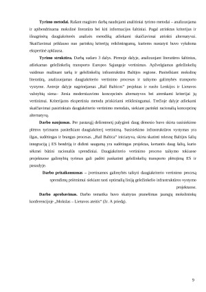 GELEŽINKELIO LINIJOS INŽINERINĖS INFRASTRUKTŪROS VYSTYMO KONCEPCIJŲ DAUGIAKRITERĖ ANALIZĖ. Paveikslėlis 6