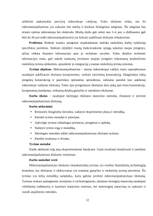 MIKROMANIPULIATORIAUS TIKSLUMO CHARAKTERISTIKŲ TYRIMAS. Paveikslėlis 7