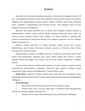 Šunų bakterinio otito atvejų analizė 2016 – 2019 m. X klinikoje. Paveikslėlis 7