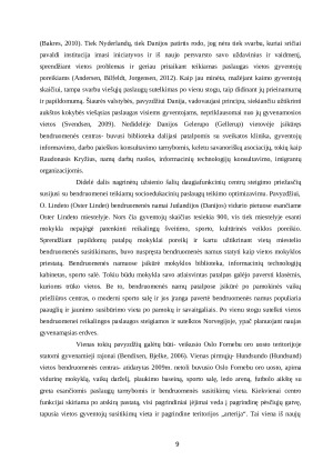 DAUGIAFUNKCIO CENTRO VEIKLOS MODELIAVIMAS ĮTRAUKIOSIOS EDUKACIJOS SĄLYGOMIS. Paveikslėlis 9