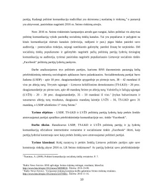POLITINIAI VEIKĖJAI KAIP PREKĖS ŽENKLAS 2016 METŲ SEIMO RINKIMŲ ATVEJIS. Paveikslėlis 10
