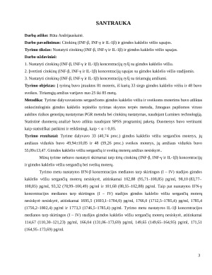CITOKINŲ (INF-β, INF-γ ir IL-1β) IR GIMDOS KAKLELIO VĖŽIO SĄSAJOS. Paveikslėlis 3