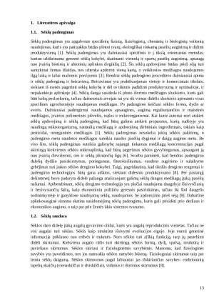 Sėklų apvėlimo bio-organinėmis medžiagomis technologija. Paveikslėlis 10
