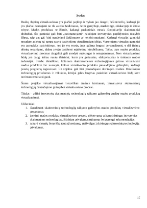 Skaitmeninių technologijų inovacijos mados produktų virtualizavimui. Paveikslėlis 7