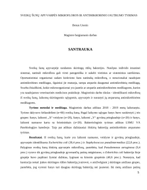 SVEIKŲ ŠUNŲ APYVARPĖS MIKROFLOROS IR ANTIMIKROBINIO JAUTRUMO TYRIMAS. Paveikslėlis 4