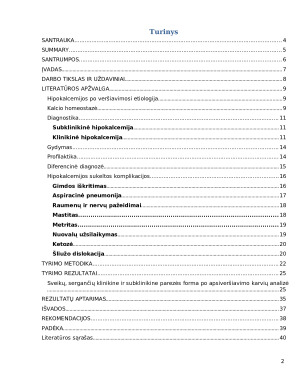 Hipokalcemijos įtaka karvių ligų po atvedimo pasireiškimui tirtame ūkyje. Paveikslėlis 2
