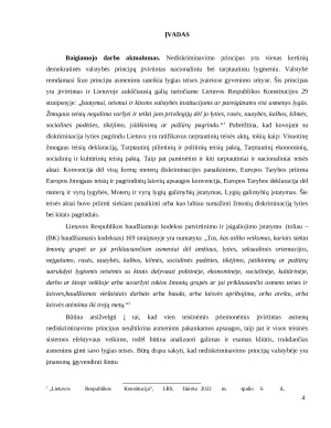 NEDISKRIMINAVIMO LYTIES PAGRINDU PRINCIPO ĮGYVENDINIMAS IR TEISINĖ ATSAKOMYBĖ UŽ ŠIO PRINCIPO PAŽEIDIMĄ. Paveikslėlis 5