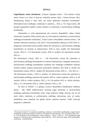 Baudžiamoji atsakomybė už narkotinių ar psichotropinių medžiagų kontrabandą. Paveikslėlis 4