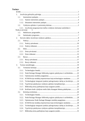 JavaScript serverio technologinių sprendimų posistemių našumo tyrimas. Paveikslėlis 4