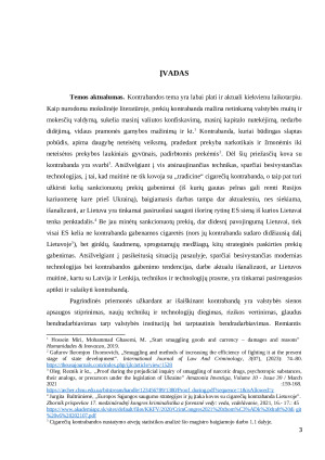 LIETUVOS RESPUBLIKOS MUITINĖJE KONTRABANDOS SULAIKYMUI NAUDOJAMA TECHNIKA IR TECHNOLOGIJOS PRAKTIKA IR TENDENCIJOS. Paveikslėlis 3