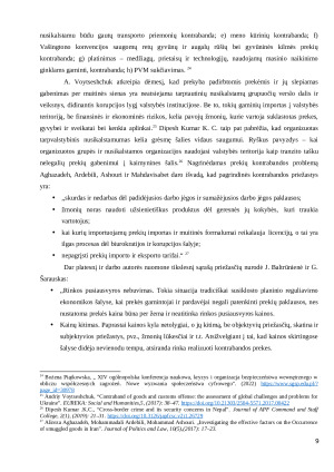 LIETUVOS RESPUBLIKOS MUITINĖJE KONTRABANDOS SULAIKYMUI NAUDOJAMA TECHNIKA IR TECHNOLOGIJOS PRAKTIKA IR TENDENCIJOS. Paveikslėlis 9