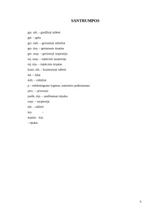 Dažniausiai naudojamos antibakterinės medžiagos šunims. Paveikslėlis 6