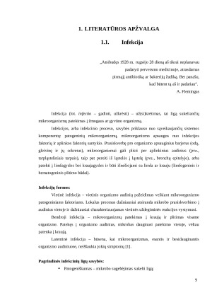 Dažniausiai naudojamos antibakterinės medžiagos šunims. Paveikslėlis 9