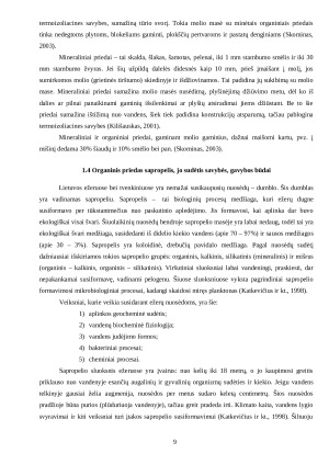 SAPROPELIO ĮTAKOS NEDEGTO MOLIO BANDINIŲ TERMOFIZIKINĖMS IR MECHANINĖMS SAVYBĖMS TYRIMAS. Paveikslėlis 9