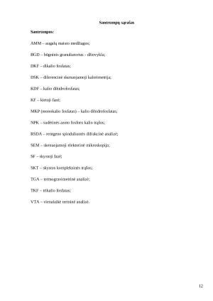 Kalio dihidrofosfato sintezė ir bioaktyviųjų sudėtinių trąšų gavimas. Paveikslėlis 9