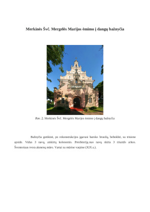 Romaninio (normaninio) ir gotikinio architektūros stilių pastatų apžvalga bei jų panašumai ir skirtumai. 2 namų darbas. Paveikslėlis 3