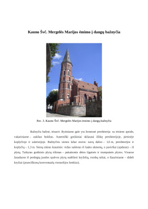 Romaninio (normaninio) ir gotikinio architektūros stilių pastatų apžvalga bei jų panašumai ir skirtumai. 2 namų darbas. Paveikslėlis 4
