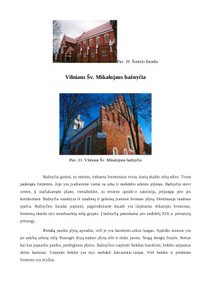 Romaninio (normaninio) ir gotikinio architektūros stilių pastatų apžvalga bei jų panašumai ir skirtumai. 2 namų darbas. Paveikslėlis 7