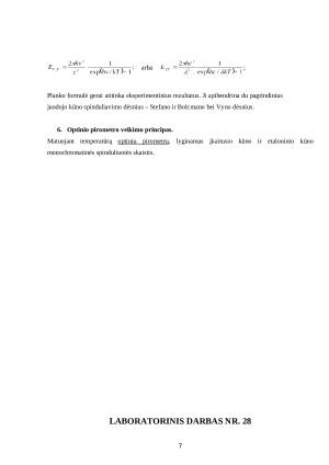 FIZIKOS LABORATORINIAI DARBAI. Paveikslėlis 7