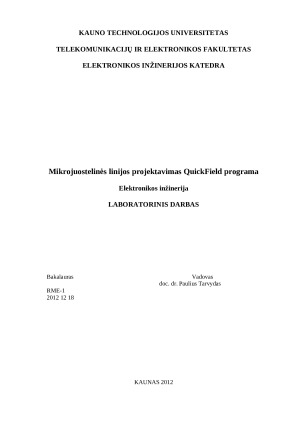 Mikrojuostelinės linijos kuriamo lauko tyrimas. Paveikslėlis 5