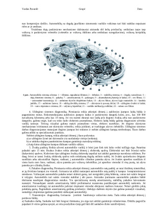 Bendroji automobilio diagnostika. Paveikslėlis 2
