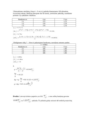 Matematinė svyruoklė. Paveikslėlis 2