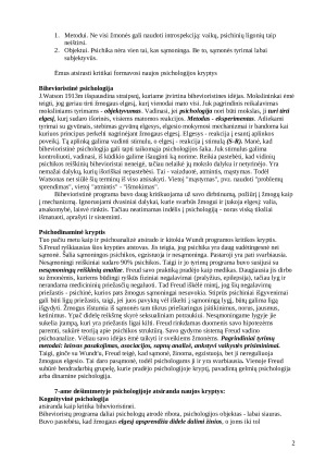 Psichologijos paskaitų konspektas. Paveikslėlis 2