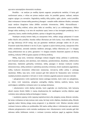 ATVEJINIŲ KIRTIMŲ EKONOMINĖ VERTĖ. Paveikslėlis 7
