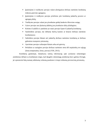 DARBUOTOJŲ SAUGA DERLIAUS NUĖMIMO DARBŲ METU. Paveikslėlis 9