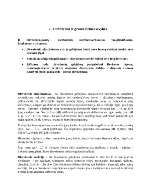 DIRVOŽEMIO IR GRUNTO FIZINĖS IR HIDROLOGINĖS SAVYBĖS. Paveikslėlis 7