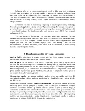 DIRVOŽEMIO IR GRUNTO FIZINĖS IR HIDROLOGINĖS SAVYBĖS. Paveikslėlis 8