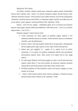 EKOLOGIŠKŲ KMYNŲ RINKA IR ANALIZĖ. Paveikslėlis 9