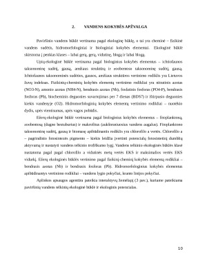 FAKTINĖS MEDŽIAGOS APIE SĄLYGAS ŽUVININKYTĖS PLĖTRAI ŠIAULIŲ RAJONE SURINKIMAS, ANALIZĖ IR APIBENDRINIMAS. Paveikslėlis 10