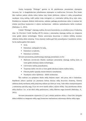 NAUJAUSIOS SĖJOS DARBŲ TECHNOLOGIJOS IR NAUDOJAMA TECHNIKA. Paveikslėlis 10