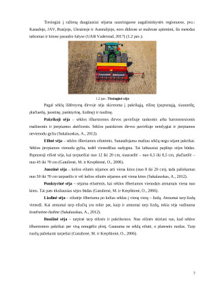 NAUJAUSIOS SĖJOS DARBŲ TECHNOLOGIJOS IR NAUDOJAMA TECHNIKA. Paveikslėlis 7