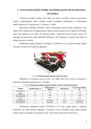 NAUJAUSIOS SĖJOS DARBŲ TECHNOLOGIJOS IR NAUDOJAMA TECHNIKA. Paveikslėlis 8