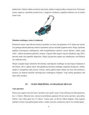 VEJOS ĮRENGIMO IR PRIEŽIŪROS TECHNOLOGIJOS. Paveikslėlis 8